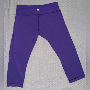 lululemon athletica Purple Capri Leggings